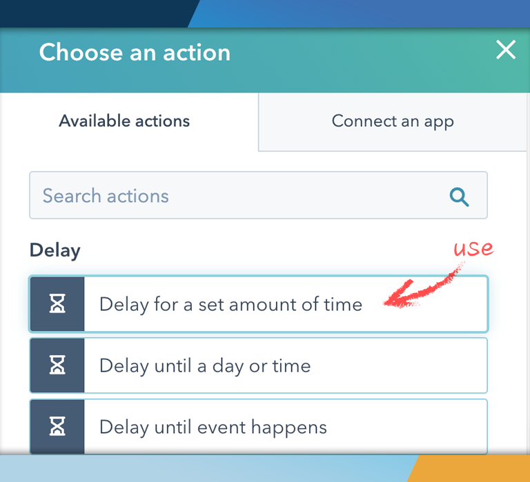 Using set delays when creating a marketing automation strategy can lesson prospects from feeling bombarded