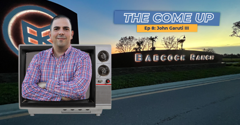 Meet John Garuti III, the master of Babcock real estate and Scrappy's guest on Episode 8 of The Come Up