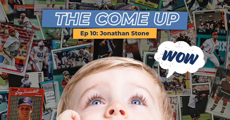 In Episode 10 of Content with Teeth's The Come Up, meet a guest who creates WOW among kids at his sports card store