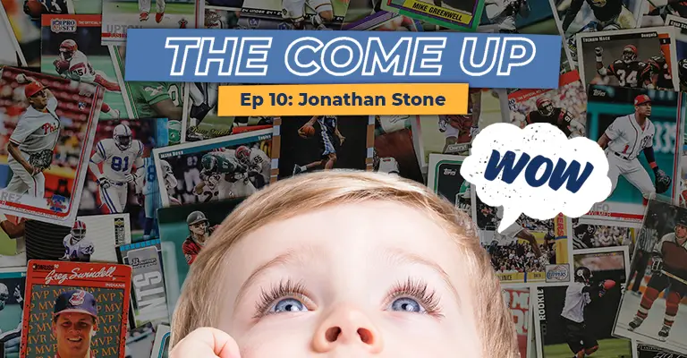 In Episode 10 of Content with Teeth's The Come Up, meet a guest who creates WOW among kids at his sports card store